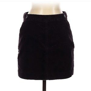 Banana Republic Purple Corduroy Skirt